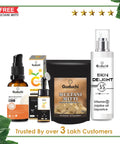 Guduchi Ayurveda Pure Skin Perfection: Guduchi's Vitamin C, Foaming Face Wash, Cream & Multani Mitti Bundle