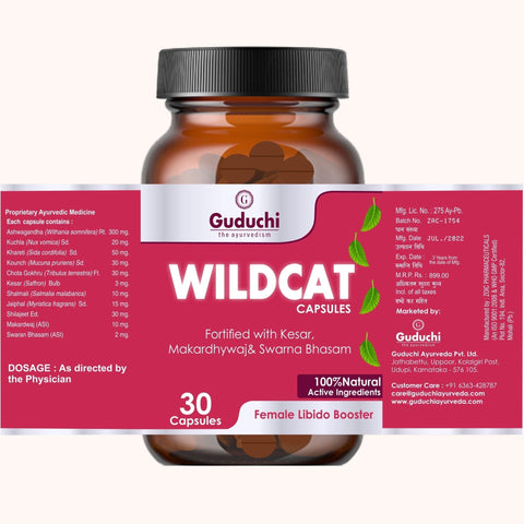 Guduchi Ayurveda Wildcat for Mood Uplift and Optimal Vitality