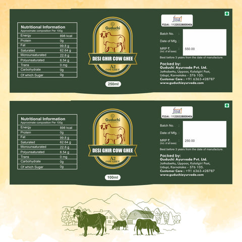 Guduchi Ayurveda's A2 Ghee for Holistic Health