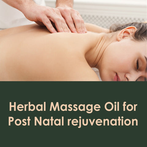 Guduchi Dhanvantara body oil helps in Post Natal body rejuvenation | For External Use | 200 ML