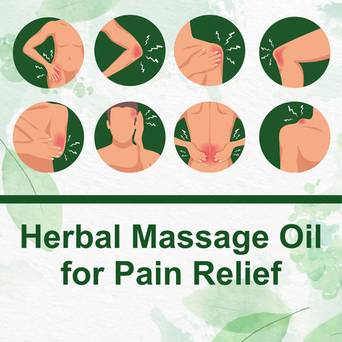 Guduchi Mahanarayana body oil helps in knee & Back pain relief | For External Use | 200 ML