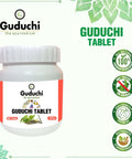 Guduchi Tablet | Immunity Booster | Improve digestive system | Helps Reduce Cold & Cough - 60 Tabs| 500mg