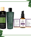 Hair Fall Defenders: Guduchi's Sukesham Oil, Anti Hairfall Shampoo & Bouncy Hair Serum Combo