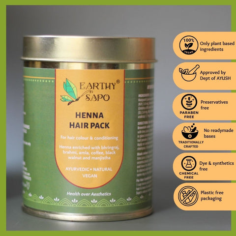 Henna Hair Pack, 200 g