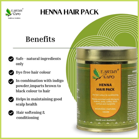 Henna Hair Pack, 200 g