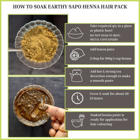 Henna Hair Pack, 200 g