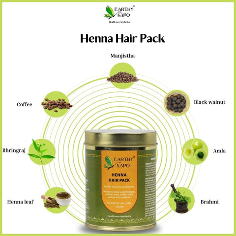 Henna Hair Pack, 200 g