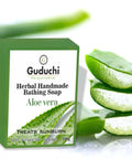 Herbal Handmade Aloe vera Bathing Soap for Moisturizing, Anti - Acne & Pimple Care 5*100gm