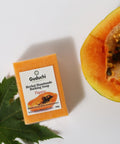 Herbal Handmade Papaya Bathing Soap for Bright, Glowing Skin, Helpful in pigmentation - 5*100gm