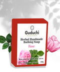 Herbal Handmade Rose Bathing Soap for Soft Skin & Oil Balance 5*100gm