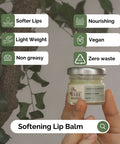 Hydrating Hemp Lip Balm with Mango Butter & Lavender Essential Oil for Chapped & Dry Lips