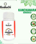 Kanchanar Guggulu | Effective in hypothyroidism & hormonal imbalance - 40 Pills