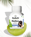 Keshya Hair Nutrition Supplement | Improves Scalp Health | Stimulate hair follicles | Prevents hair fall | Promotes hair growth | 250mg Tablets