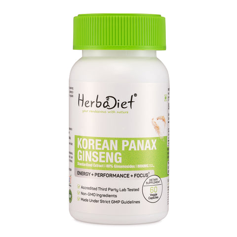 Korean Panax Red Ginseng Extract with Extra POTENT 80% Ginsenosides