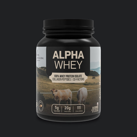 Alpha Whey 100% Whey Protein Isolate - Lean Body Mass