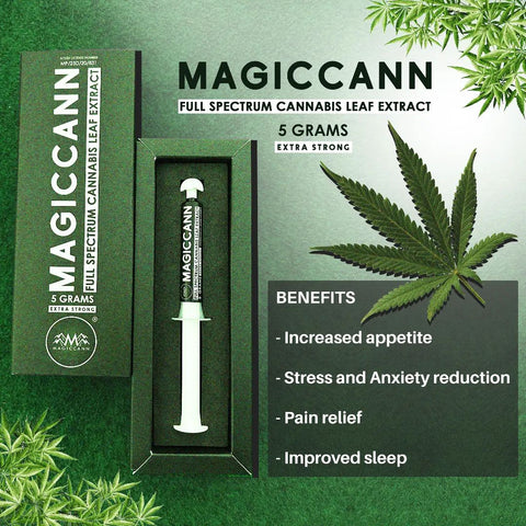 Magiccann Full spectrum Cannabis Extract Extra Strong 10000 MG, 10 Grams