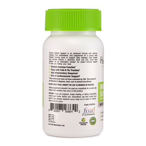 Natural Immune System Support (12 - In - 1 Antoxidant Supplement)