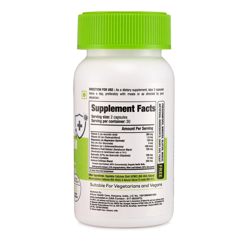 Natural Immune System Support (12 - In - 1 Antoxidant Supplement)