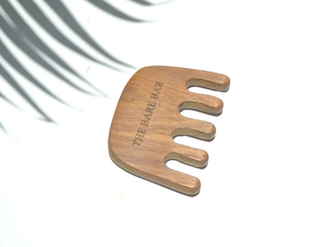 Neem Wood Massager Comb (Small)