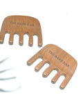 Neem Wood Massager Comb (Small) - Pack of 2