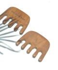 Neem Wood Massager Comb (Small) - Pack of 2