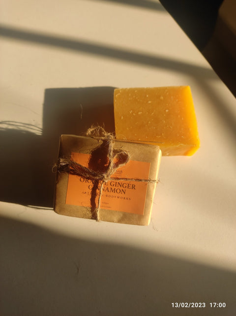 Orange Cinnamon Ginger Bar