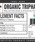 Organic Triphala Powder for Digestive Health, Detox & Cleansing