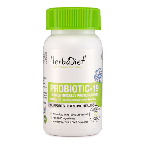 Probiotic Blend Lactobacillus 50 Billion CFU/g Fiber Capsules