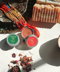 RAKHI HAMPER (Inclusions - Rose, Jasmine, Lavender, Lip Balm + Rakhi)