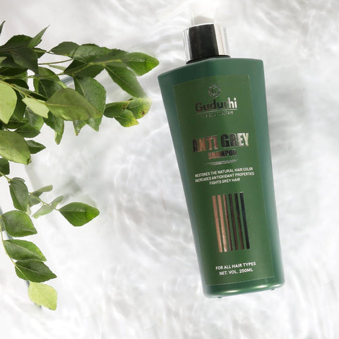 Rediscover Youthful Hair: Guduchi Ayurvedic Anti - Grey Shampoo