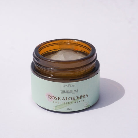 ROSE ALOE VERA GEL - 50 GM