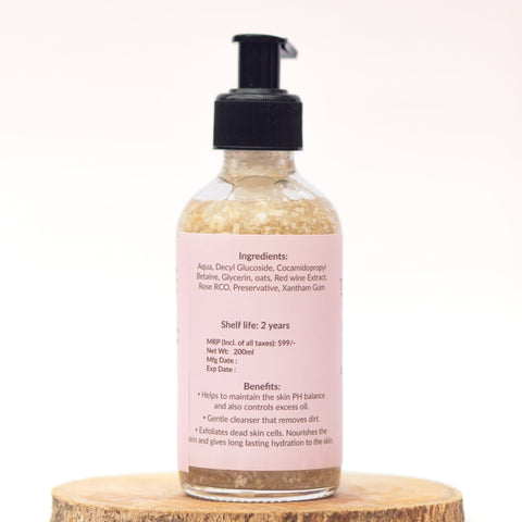 Rose and Oats Body Wash