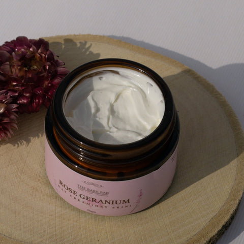 ROSE GERANIUM DAY CREAM (DRY SKIN)