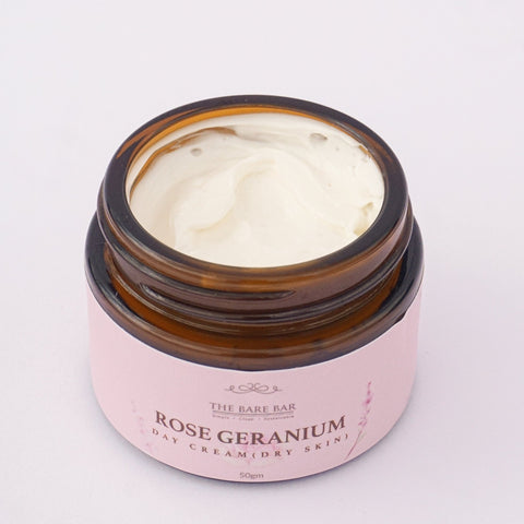 ROSE GERANIUM DAY CREAM (DRY SKIN)