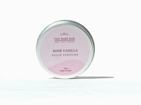 Rose Vanilla Solid Perfume