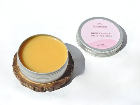 Rose Vanilla Solid Perfume - 50gm