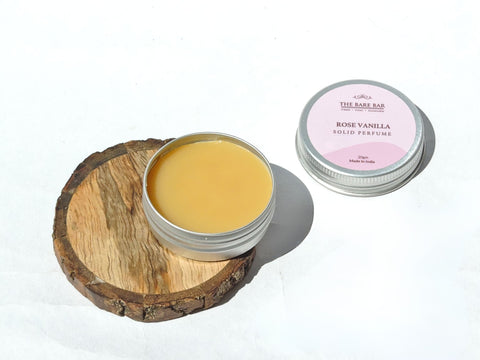 Rose Vanilla Solid Perfume