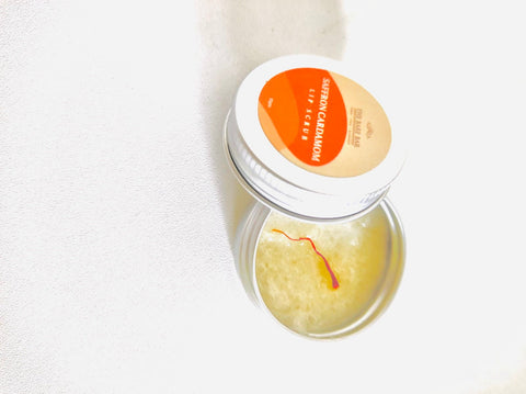 SAFFRON CARDAMOM LIP SCRUB