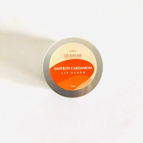 SAFFRON CARDAMOM LIP SCRUB