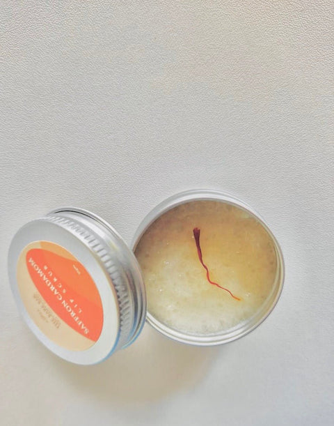 SAFFRON CARDAMOM LIP SCRUB