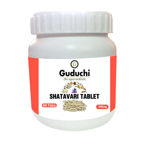 Shatavari Tablet- Nourishes & strengthens the Reproductive system - 60 Tabs | 500mg