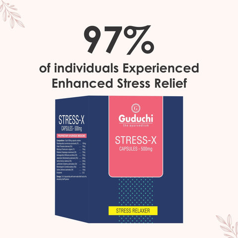 Stress–x capsule| Stress reliever| Balances the hormonal functions of the body