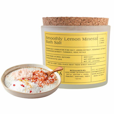 Smoothly Lemon Aromatherapy Bath Salt